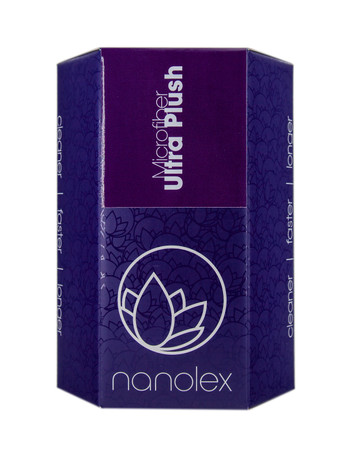 Nanolex Ultra Plush Microfasertuch dunkelgrau - 3er Pack